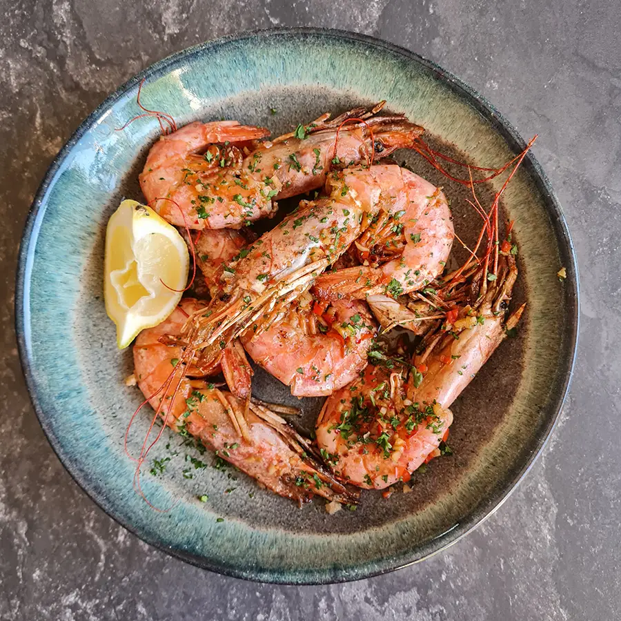 Queen prawns